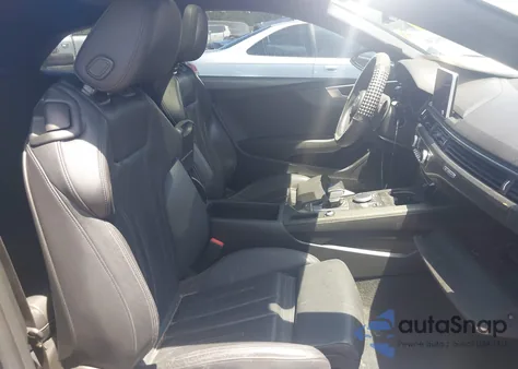 2018 Audi A5 Premium Plus S-Line z USA, uszkodzony, nr VIN WAUTNAF56JA005025